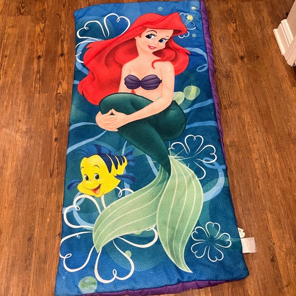 Disney Other Vintage Disney Little Mermaid Sleeping Bag 99s Ariel